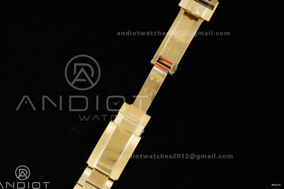 V9 on QF Edition 1:1 Best 126528LN QF4132 Le (Weighted) Mans Daytona YG Bracelet 0421